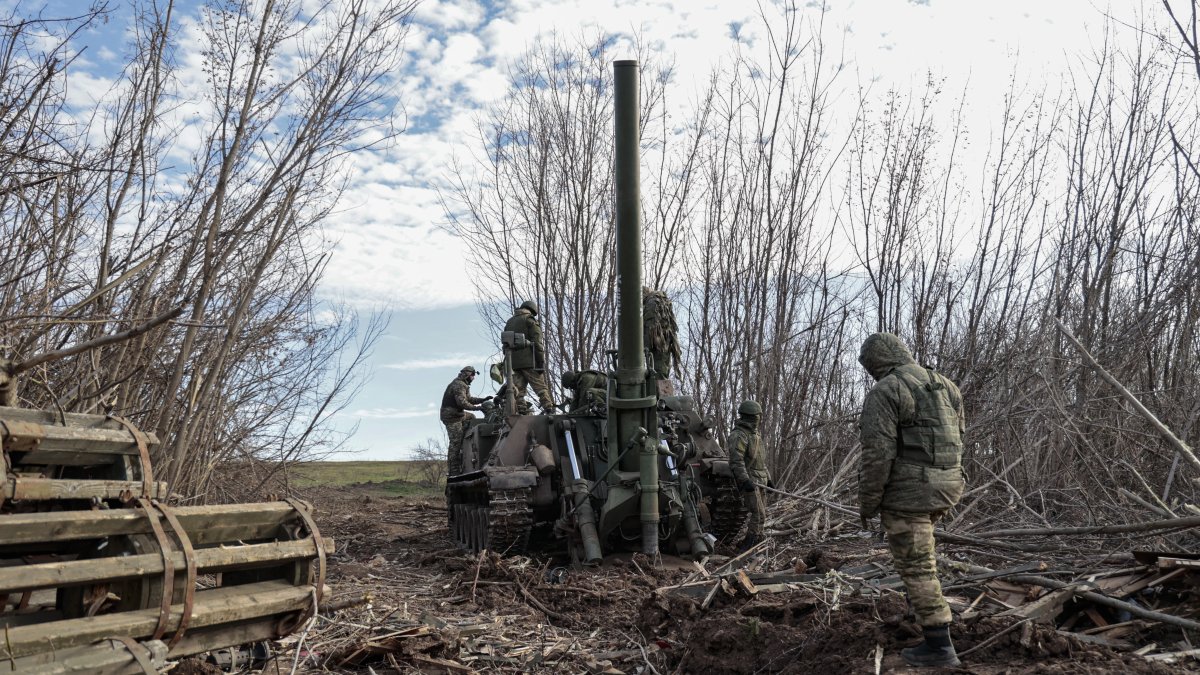imagen reciente de las fuerzas pro-rusas en la anexionada región de Donetsk./EFEA