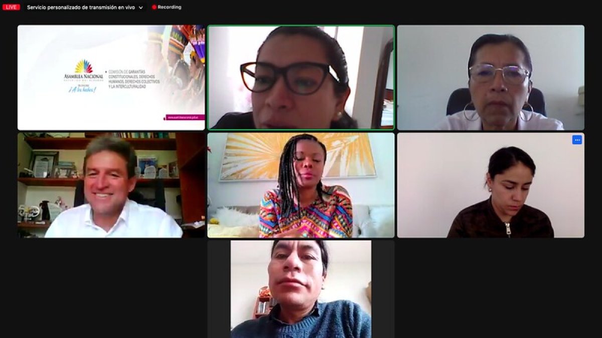 Comisión de Garantías Constitucionales sesionó este sábado 3 de diciembre de 2022.