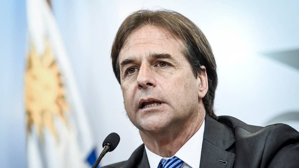 Figura. Luis Lacalle Pou, presidente pro tempore del Mercosur.