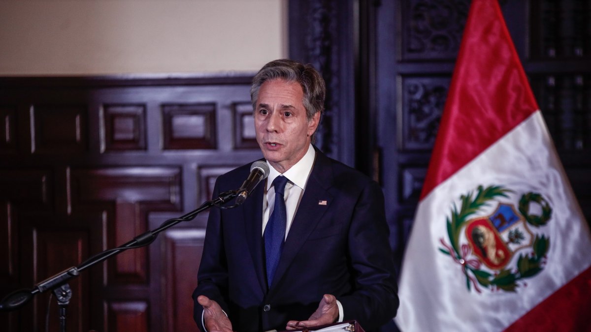 El secretario de Estado de Estados Unidos, Antony Blinken, en una fotografía de archivo