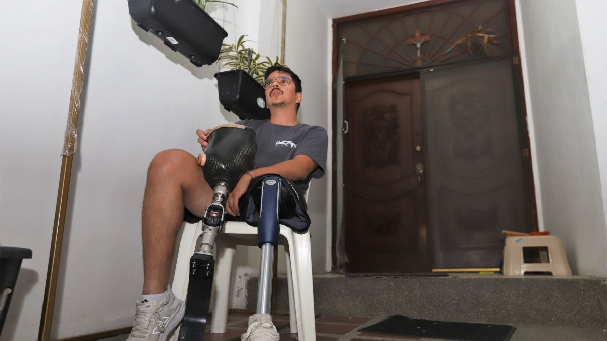 Hecho. Marcelo cuenta cómo ha sido su evolución con ayuda de fundaciones.