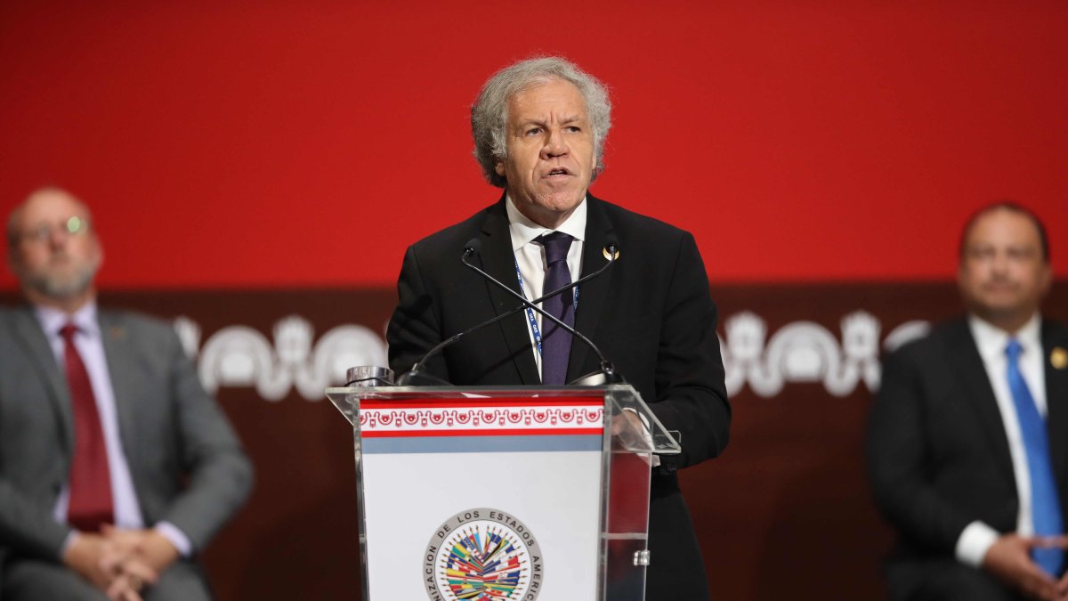 El secretario general de la Organización de Estados Americanos (OEA), Luis Almagro, en una fotografía de archivo