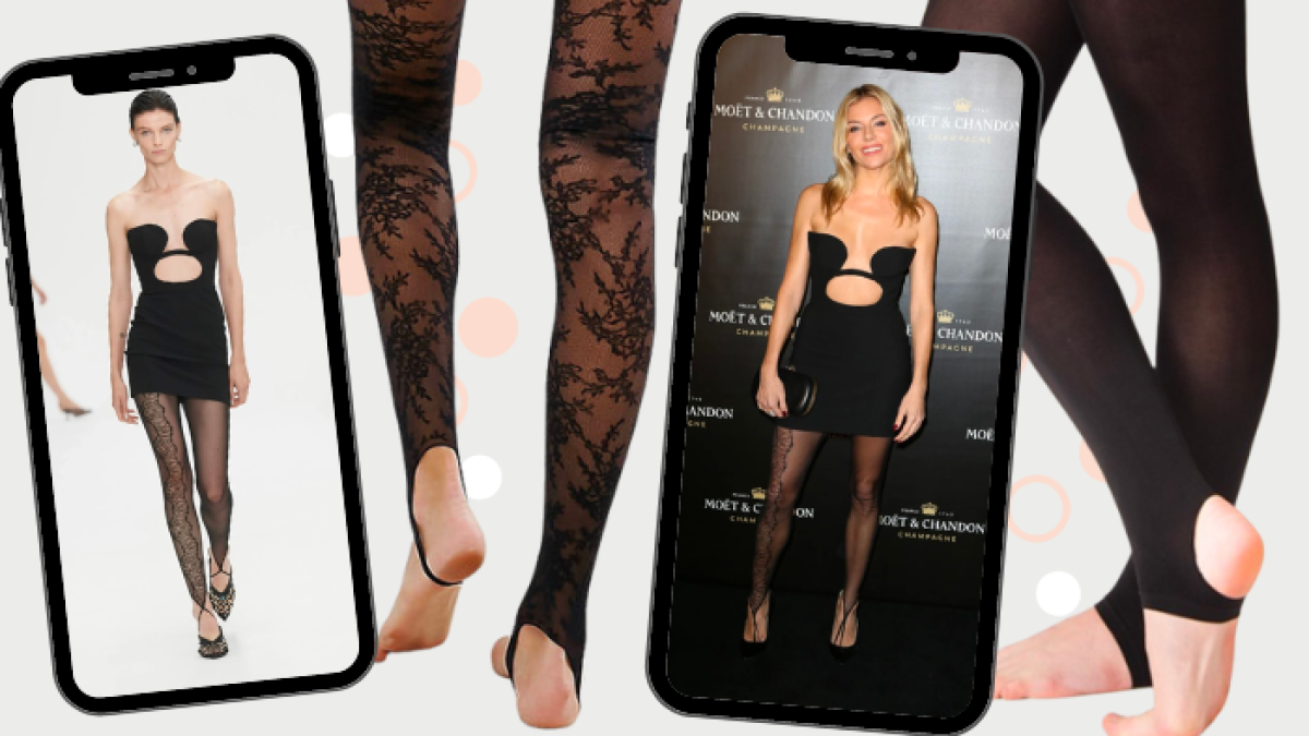 Medias estilo fuseau