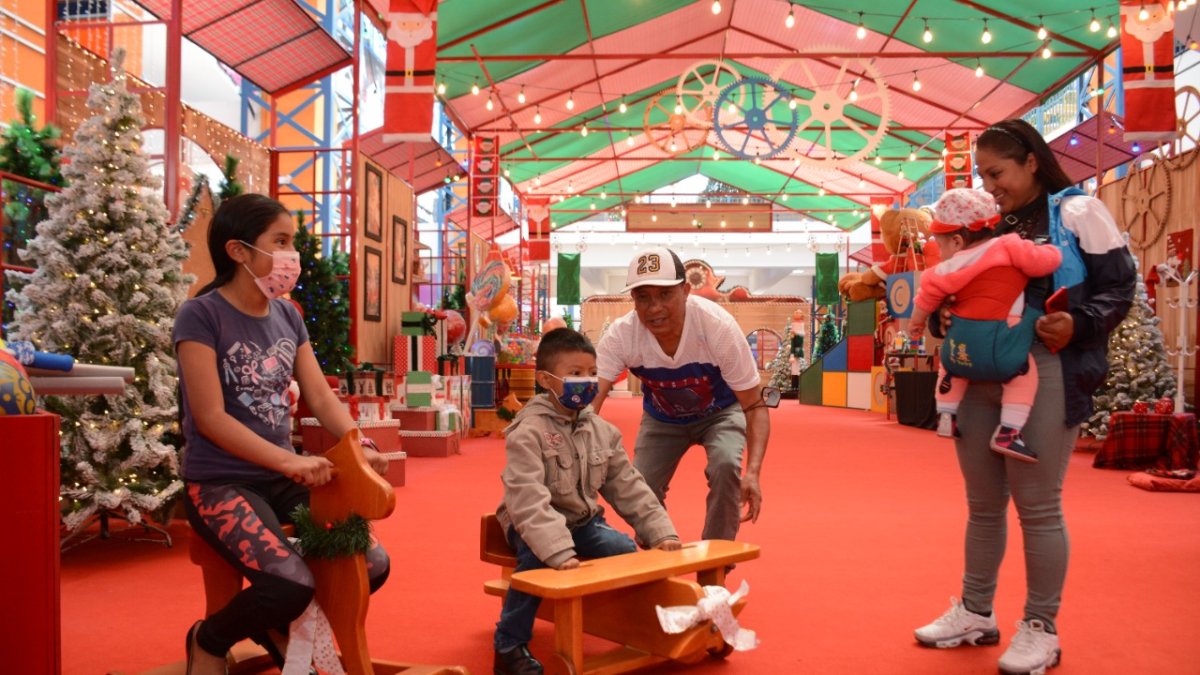 Esperanza. Los capitalinos viven con gratitud y entusiasmo la llegada de esta época del año.