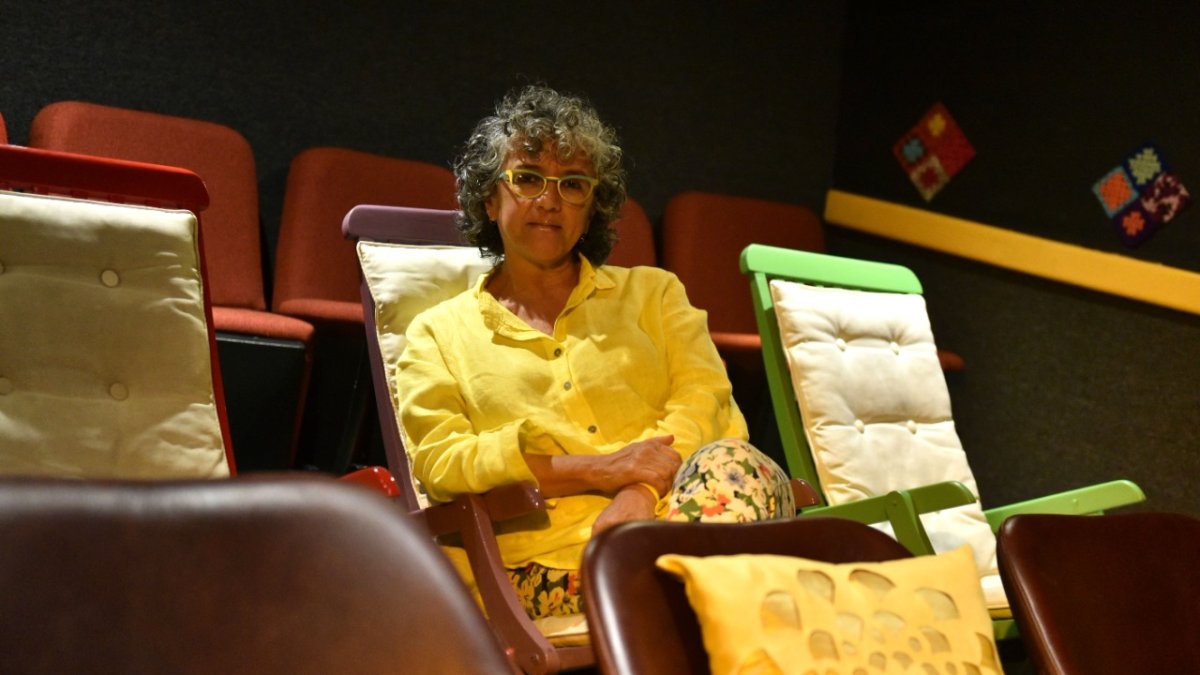 Espacio. El cine Ochoymedio abrió sus puertas en 2001. Actualmente lo dirige la productora y exsecretaria de Cultura de Quito, Mariana Andrade.