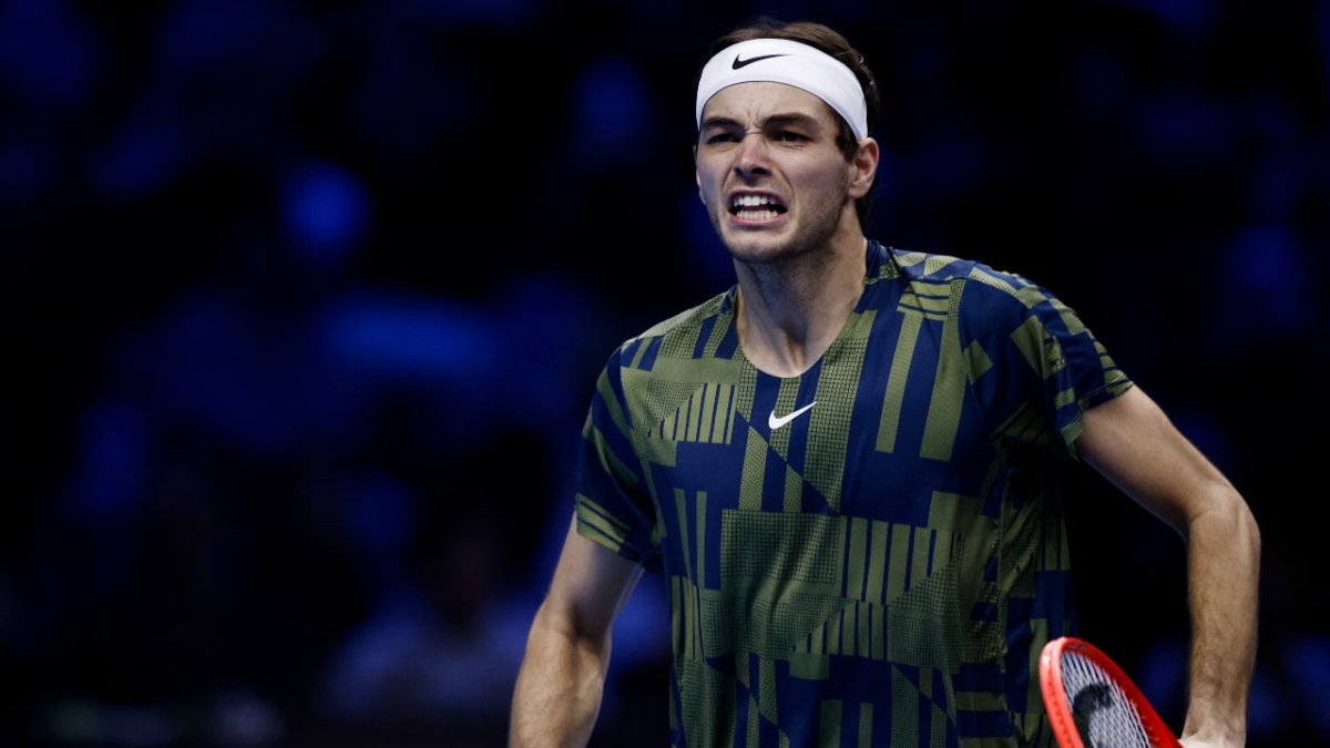 Taylor Fritz mostró su eficacia ante el ruso Daniil Medveded.