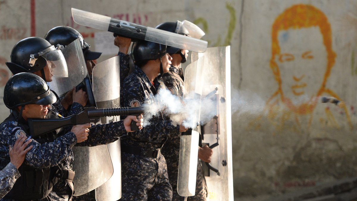 Referencial. La policía venezolana realiza operativos