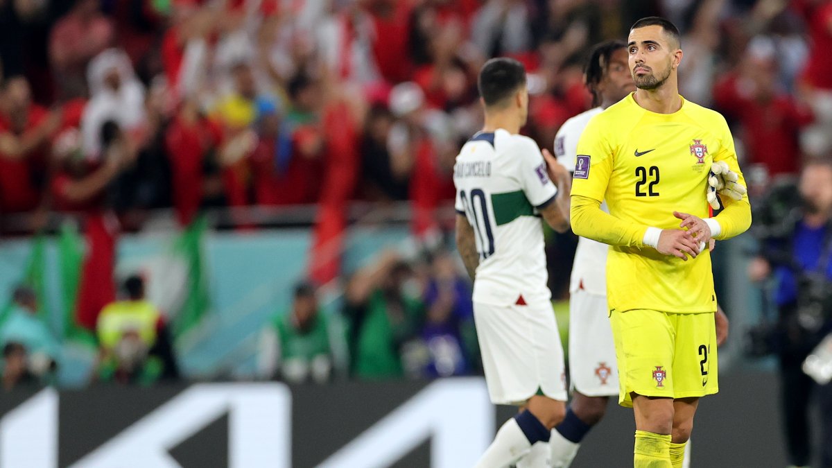 Diogo Costa, portero de Portugal.