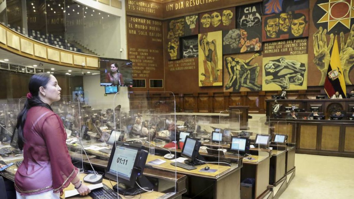 La Asamblea decidió devolver la proforma 2023 con observaciones al Ejecutivo.