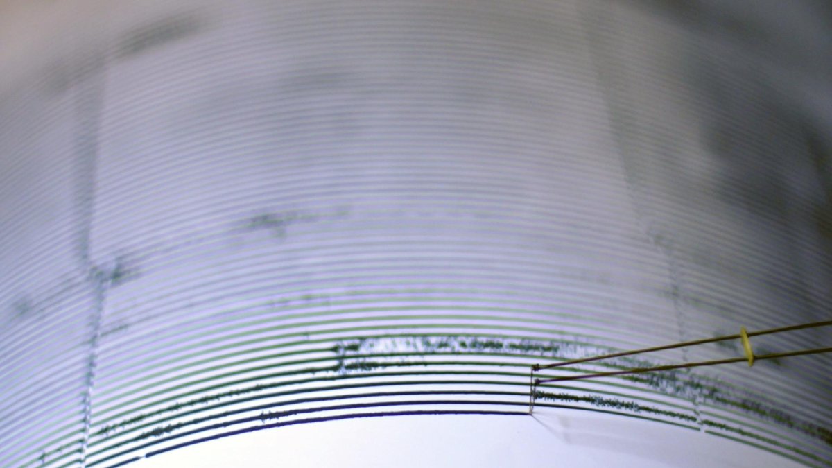 Detalle de un sismógrafo, en una fotografía de archivo.