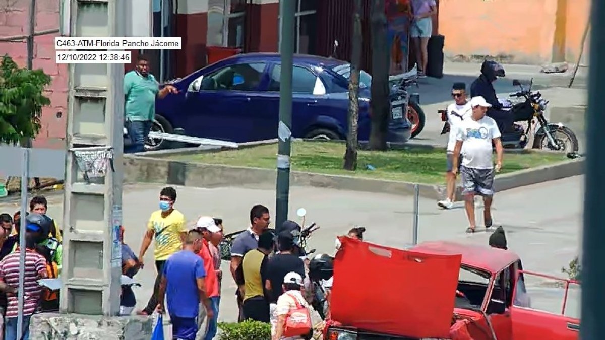 Hecho. Este fue uno de los siniestros registrados durante el fin de semana.