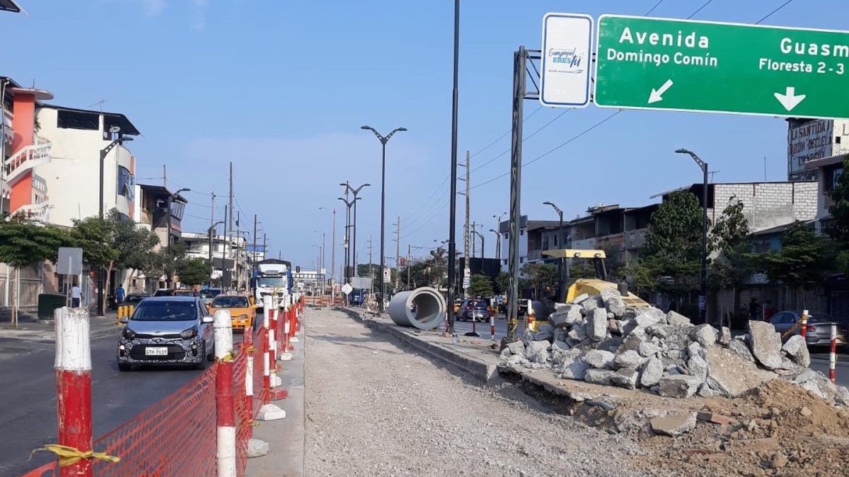 La obra, según el Municipio, tiene un avance del 24 por ciento.