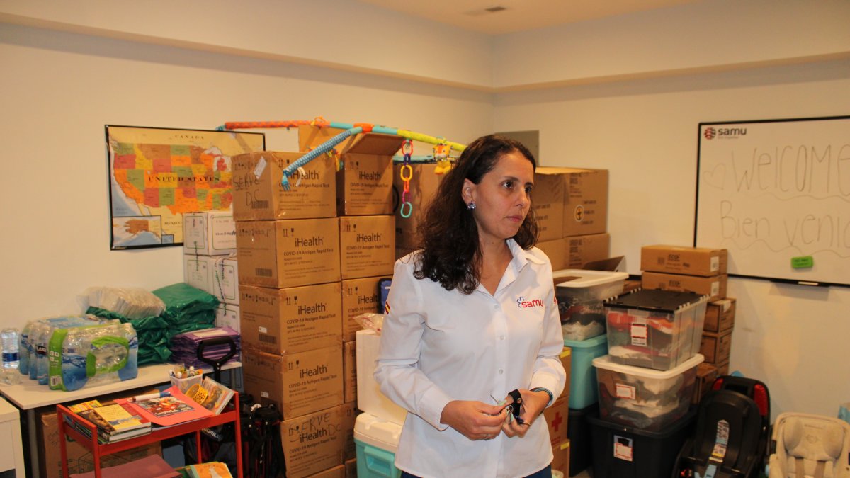 Tatiana Laborde, coordinadora de la ONG Samu en Estados Unidos, duice se ha convertido en una de las organizaciones más potentes de ayuda de emergencia a los migrantes. Octavio Guzmán / l