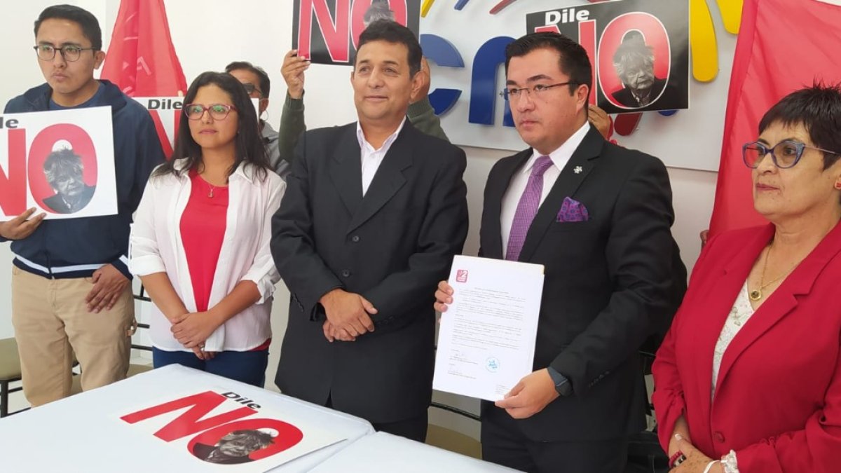 Unidad Popular fue la primera organización política en inscribirse para la campaña por el no en la consulta.