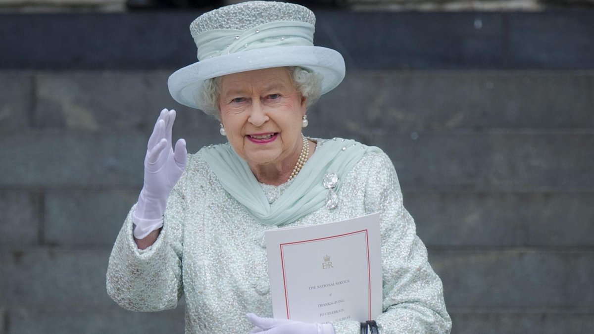 Queen Elizabeth II en una foto de archivo.