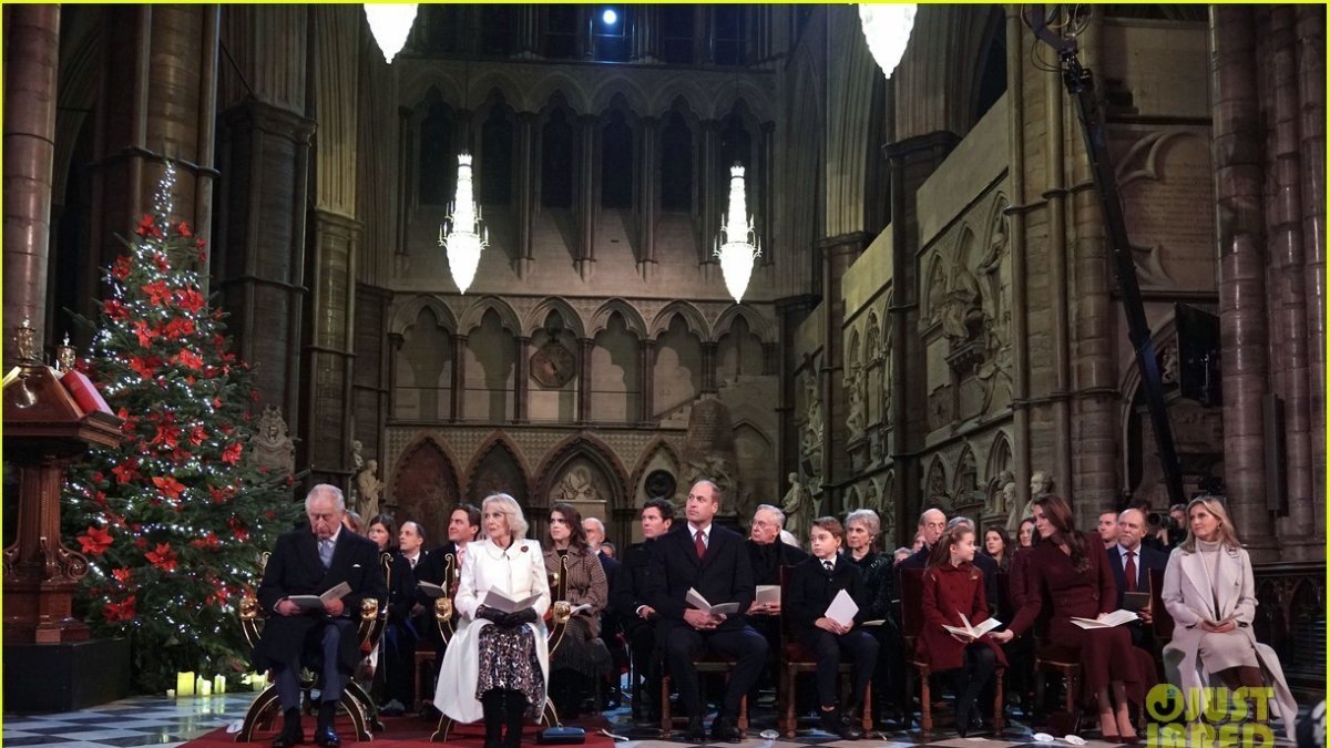 La Familia Real Británica se mostró muy unida durante la gala.