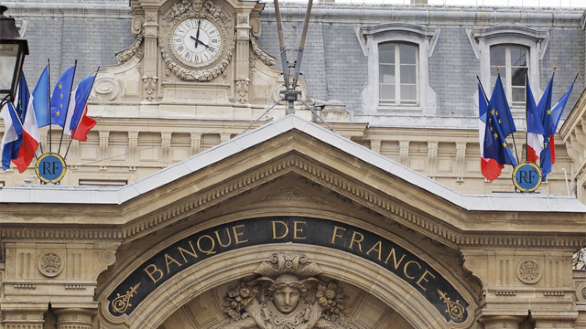 Entidad.- Las instalaciones del Banco Central de Francia.