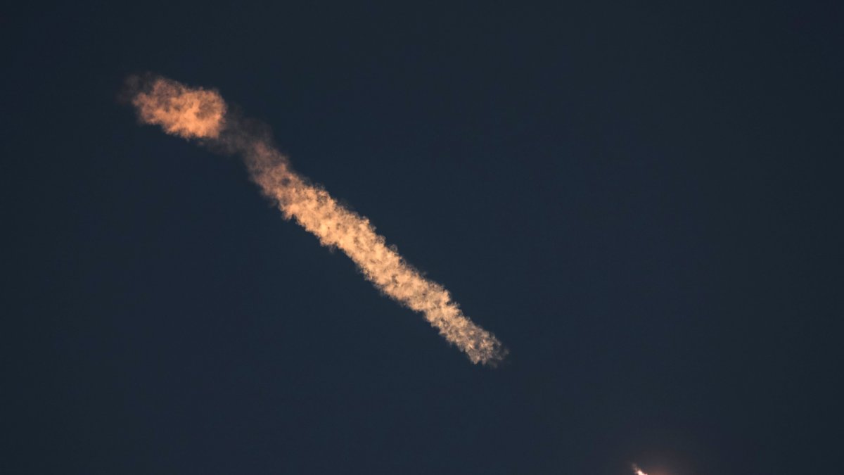 Fotografía de archivo del cohete propulsor Soyuz con la nave Soyuz MS-22 despegando del cosmódromo de Baikonur, Kazajstán, el pasado 21 de septiembre.