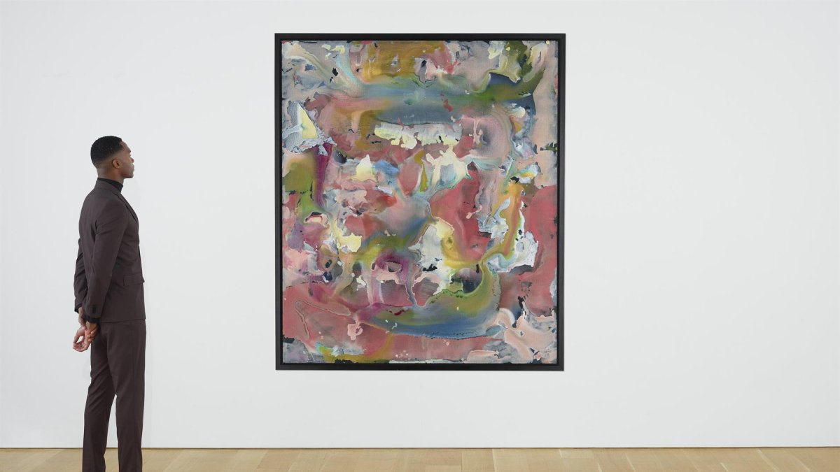 Exposición.- Una de las obras de Paul Allen en la casa de subastas Christie's.