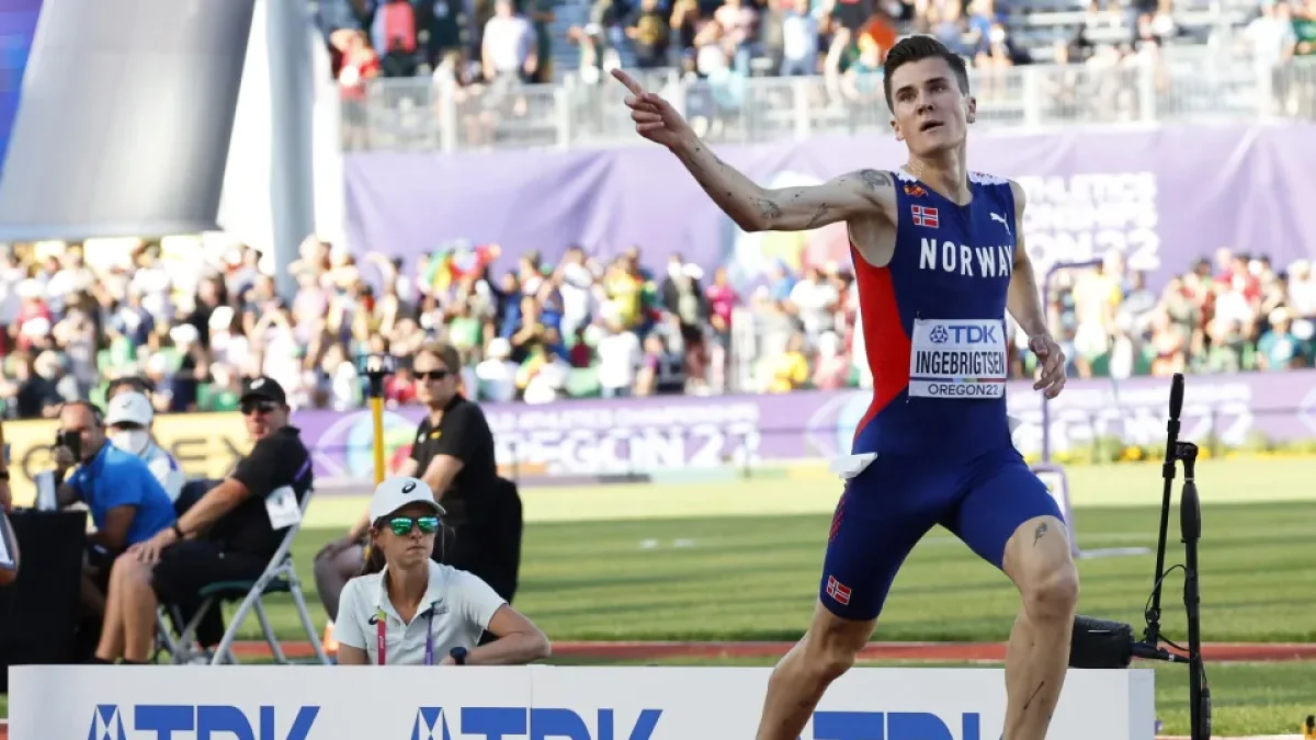 Jakob Ingebrigtsen es la joya del atletismo noruego.