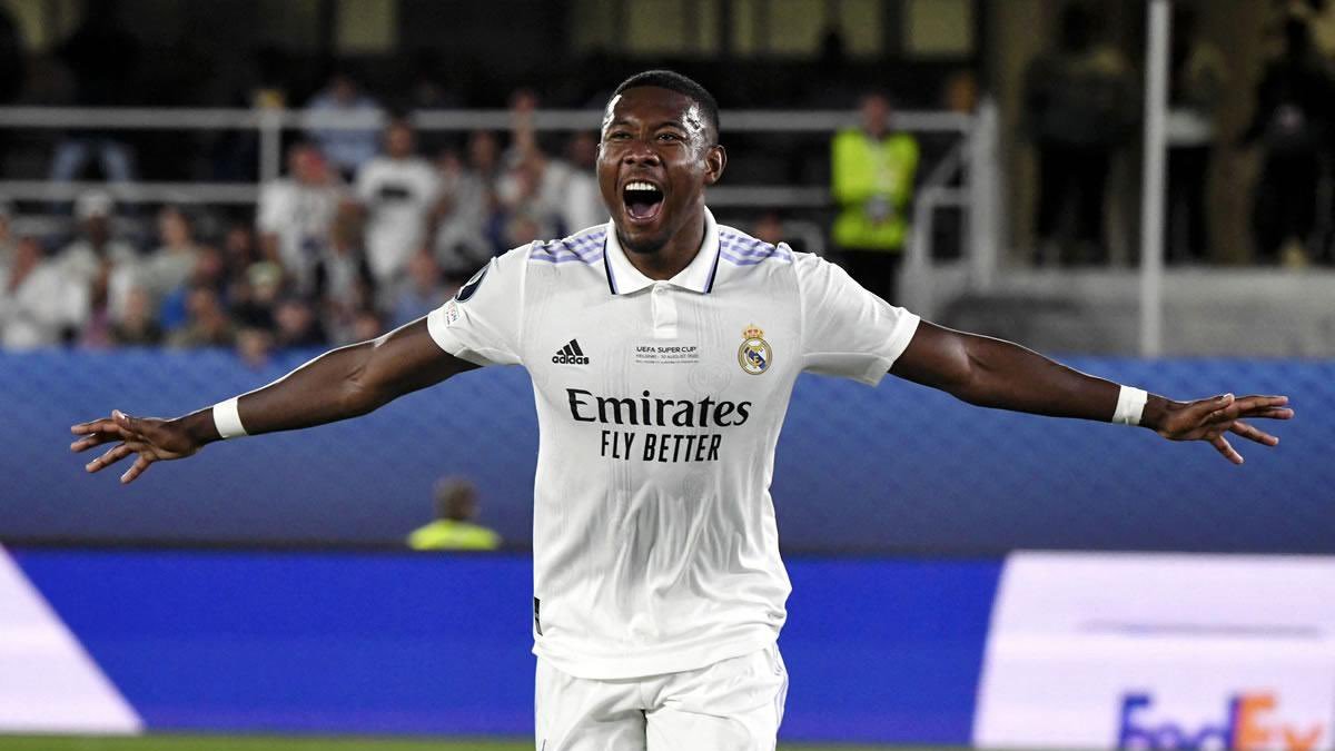 El defensa del Real Madrid, David Alaba, elegido mejor futbolista de Austria.