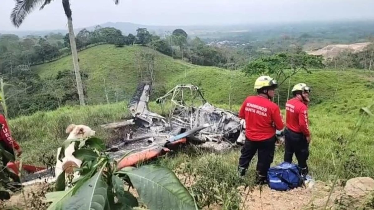Santa Rosa. Socorristas llegaron a la zona, pero ya era tarde.
