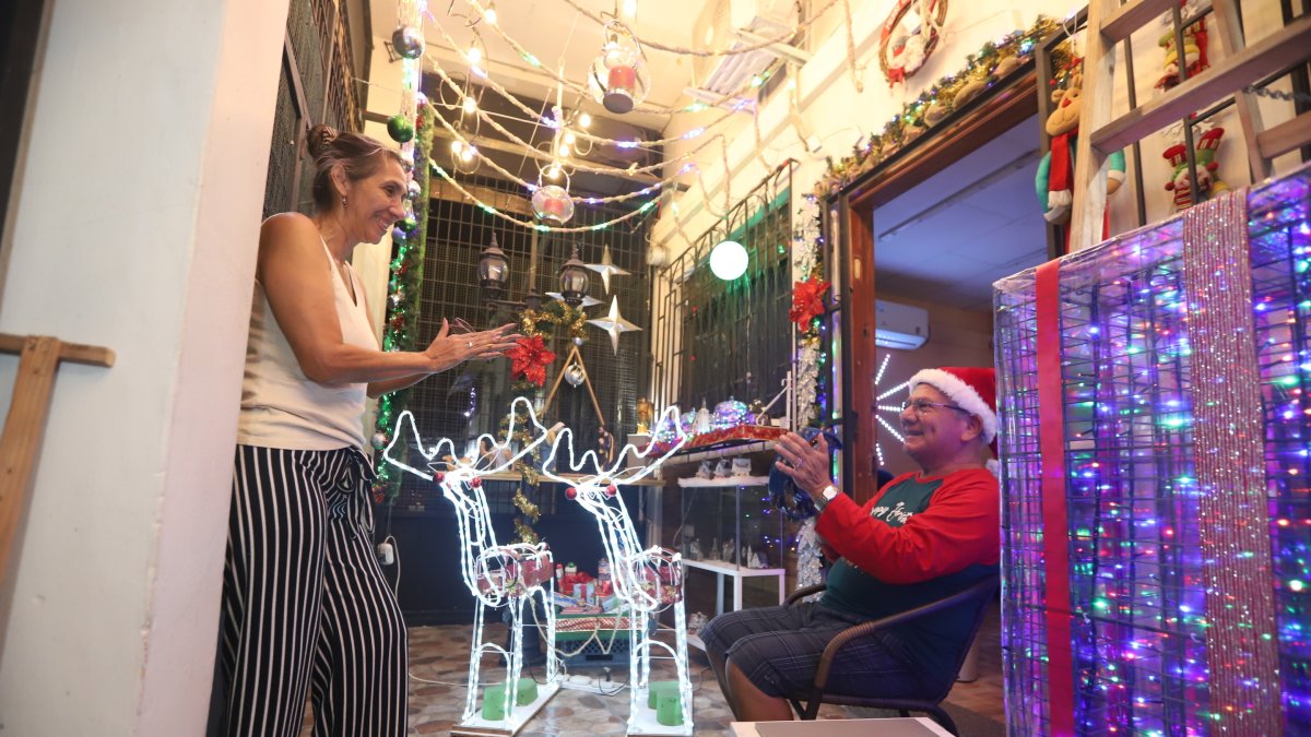 Febres Cordero. Los distintos barrios volvieron a sentirse unidos como una familia con las celebraciones navideñas, que compartieron por primera vez o luego de varios años.