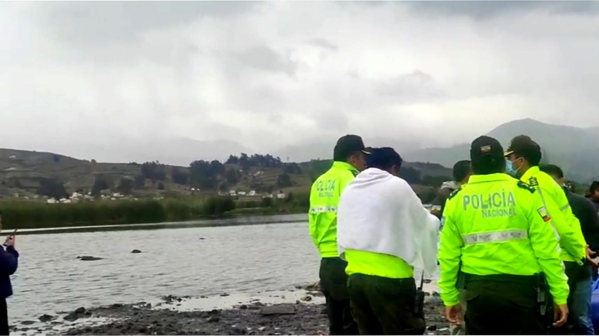 Miembros de la Policía Nacional realizaron las labores de búsqueda