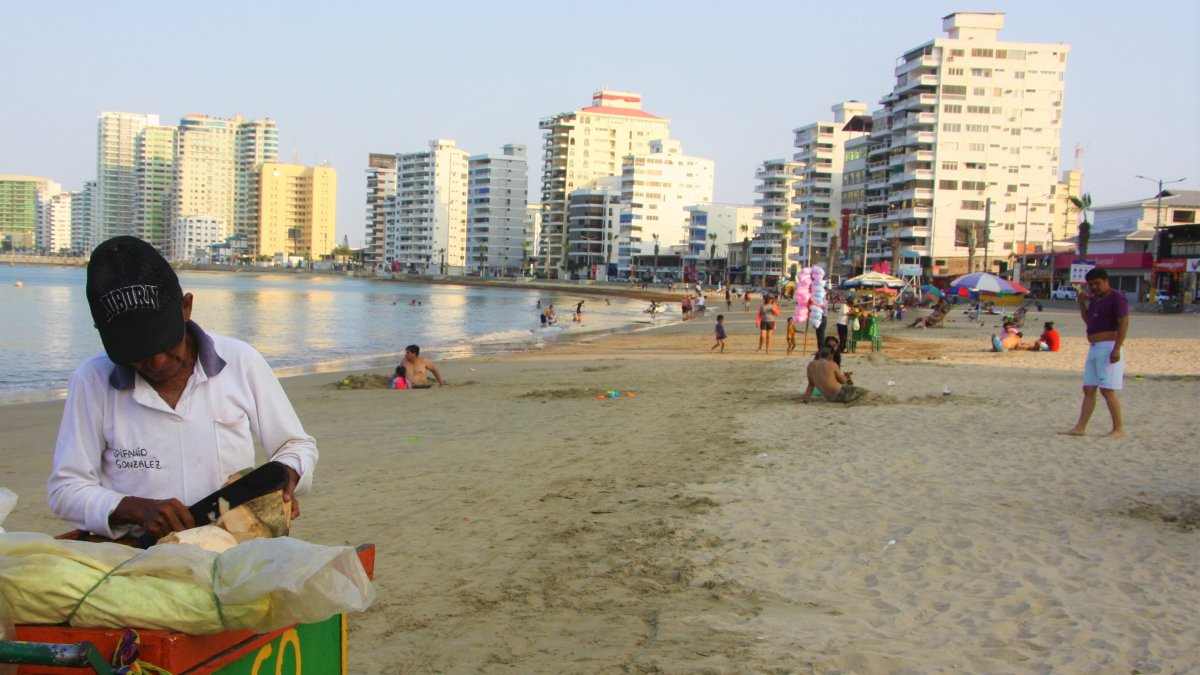 Situación. Otros años, para estas fechas, ya había turistas en las playas y la capacidad hotelera estaba copada al máximo. Ahora no es así. 