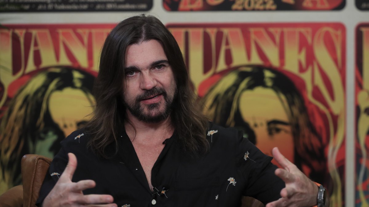 El músico y cantante colombiano Juanes, en una fotografía de archivo.