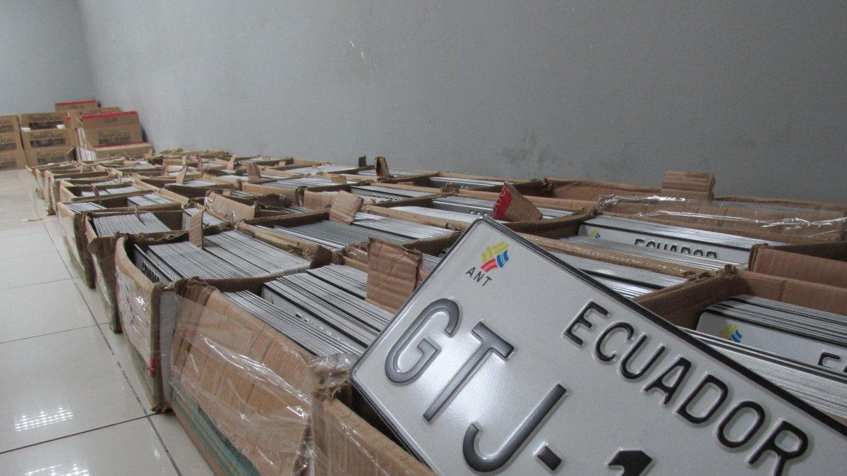 Registro. Imagen referencial para graficar este artículo relacionado con la dotación de placas de identificación vehicular.