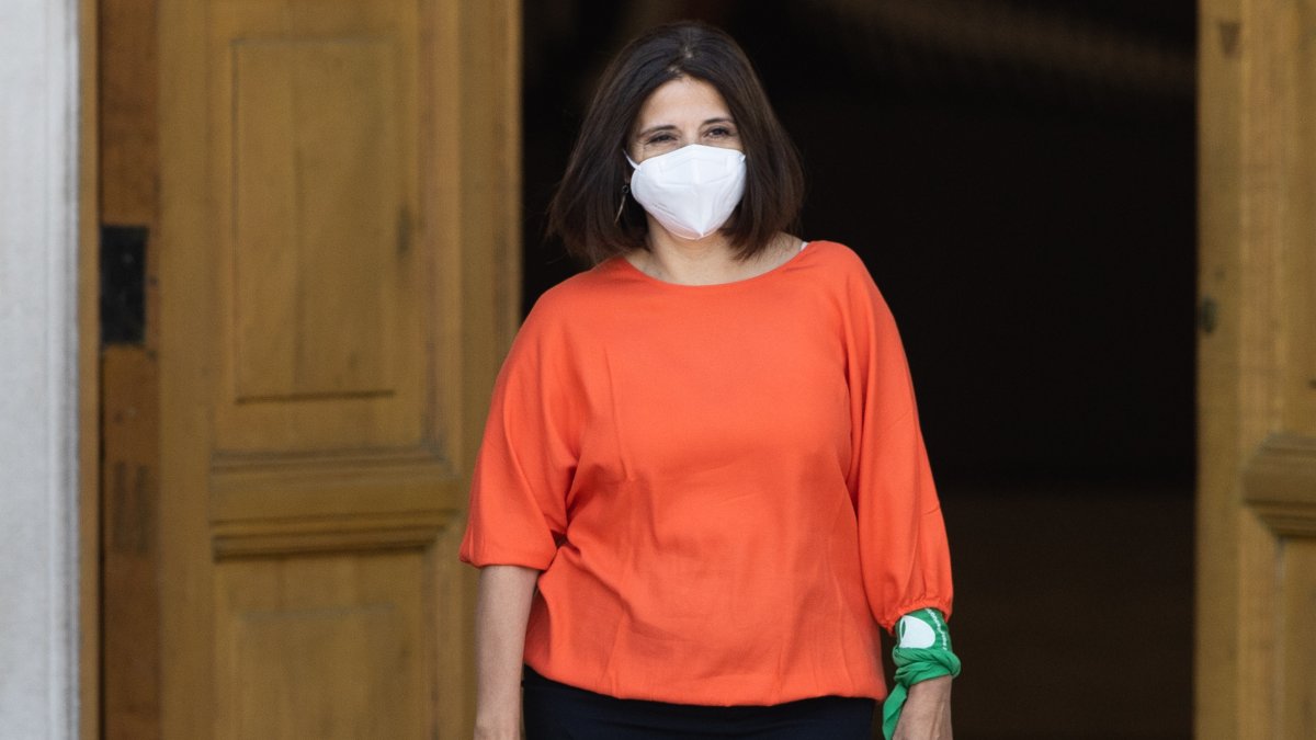 Foto de archivo de la ministra de Justicia y Derechos Humanos de Chile, Marcela Ríos. EFE/Alberto Valdés