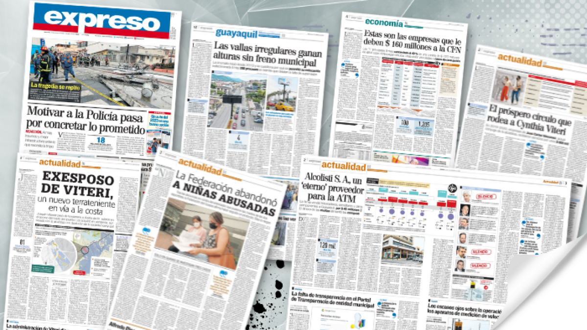 Portadas de EXPRESO en 2022.