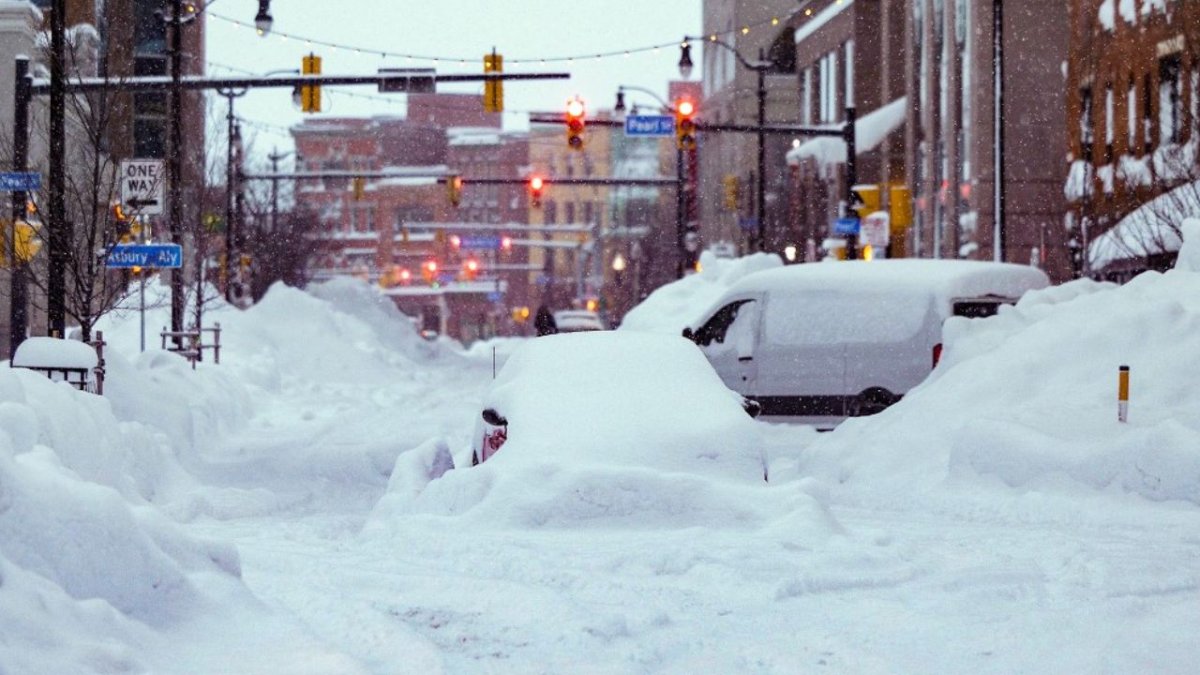 La ciudad de Buffalo en el estado de Nueva York, Estados Unidos.