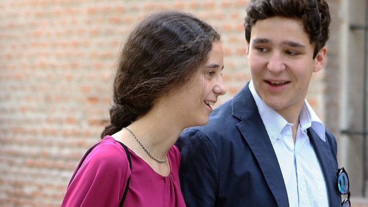 Froilán con su hermana, Victoria Federica.