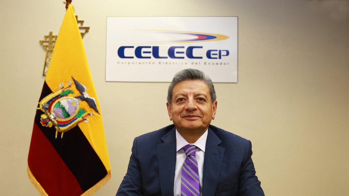 Gonzalo Uquillas asumió la gerencia de Celec en 2020.