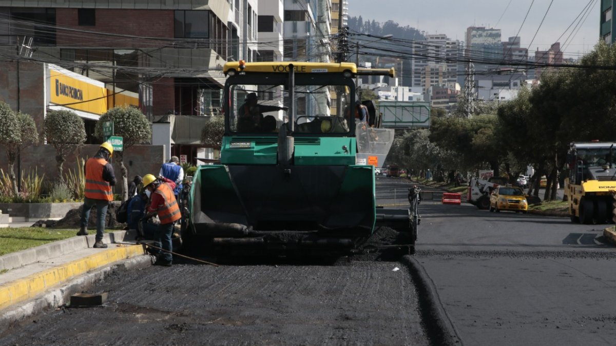 Reparación. Cuatro vías y otras obras comunales fueron ejecutadas en este barrio del sur