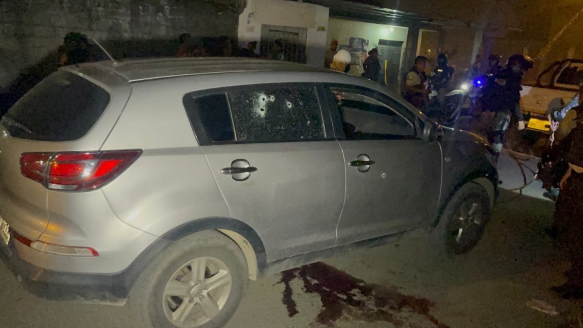 Quevedo. Los pistoleros lo atacaron de frente y por el costado.