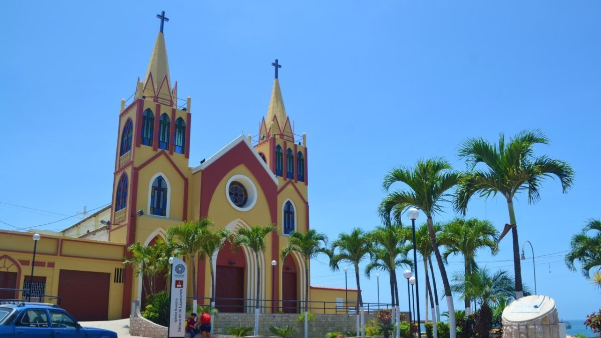 Religiosidad. La iglesia matriz de la Libertad es un ícono para los peninsulares.