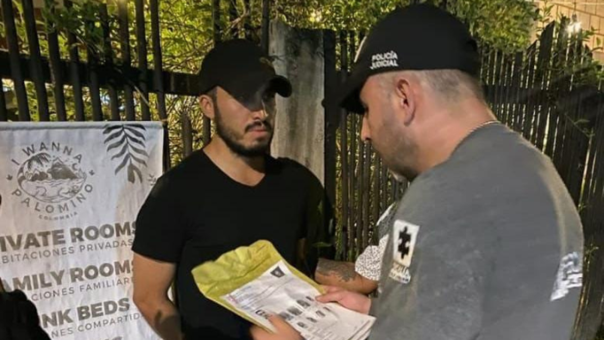 Germán Cáceres fue detenido con el apoyo del bloque de búsqueda del Ejército de Colombia en el sector de Palomino