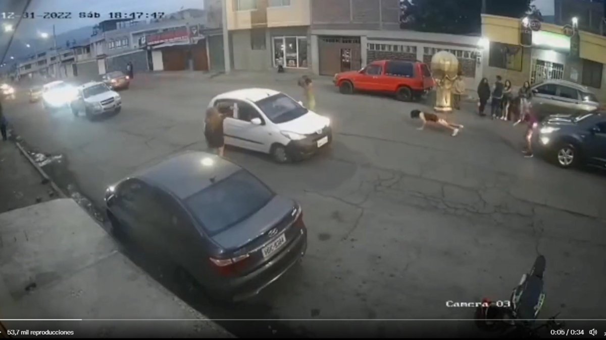 Presentación. Momento en el que estaba haciendo su número.