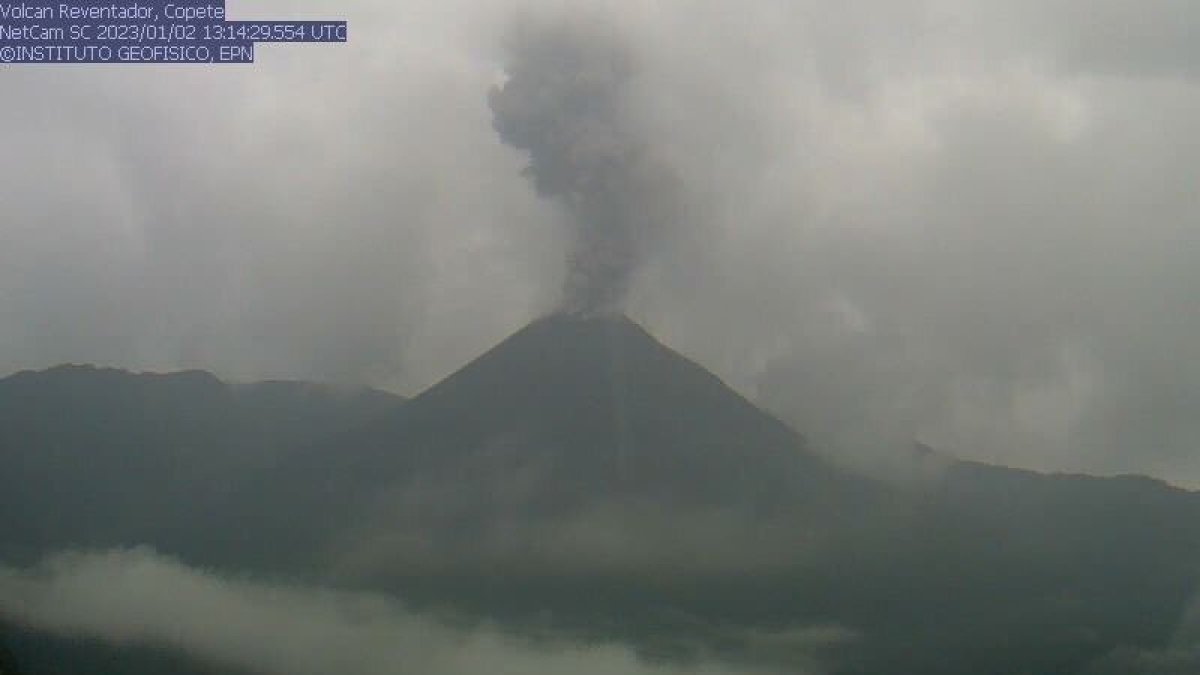 El Instituto Geofísico hace seguimiento de la actividad del volcán Sangay, Reventador y Cotopaxi en estas semanas.