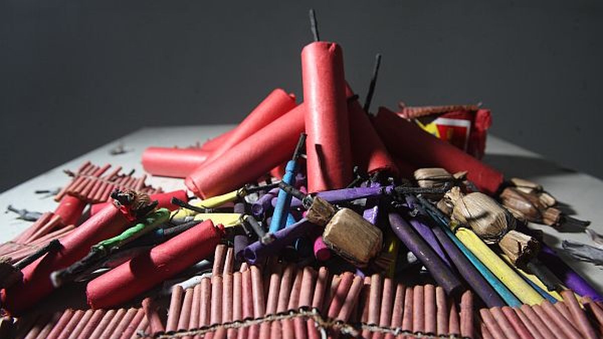 Imagen referencial de explosivos