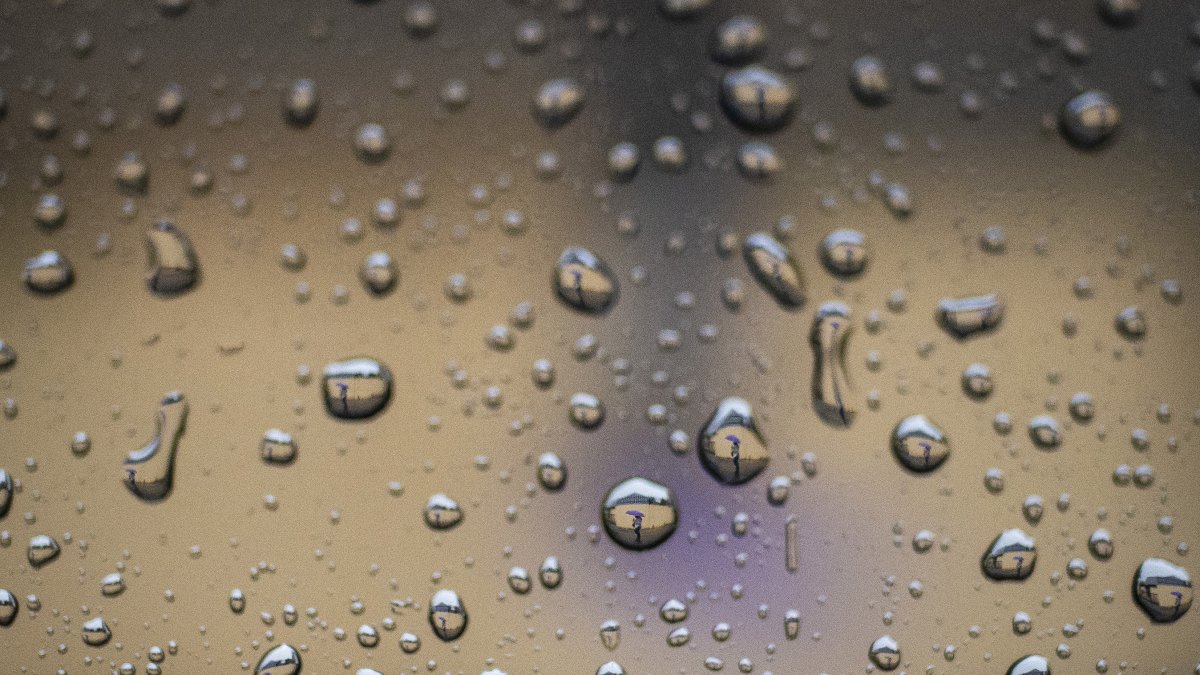 Gotas de agua, archivo.