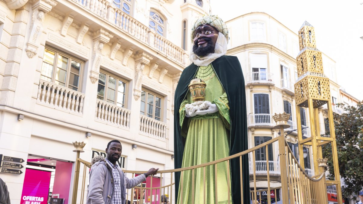 Pistas. Hady Coulibaly, un africano de Mali que tiene 29 años.