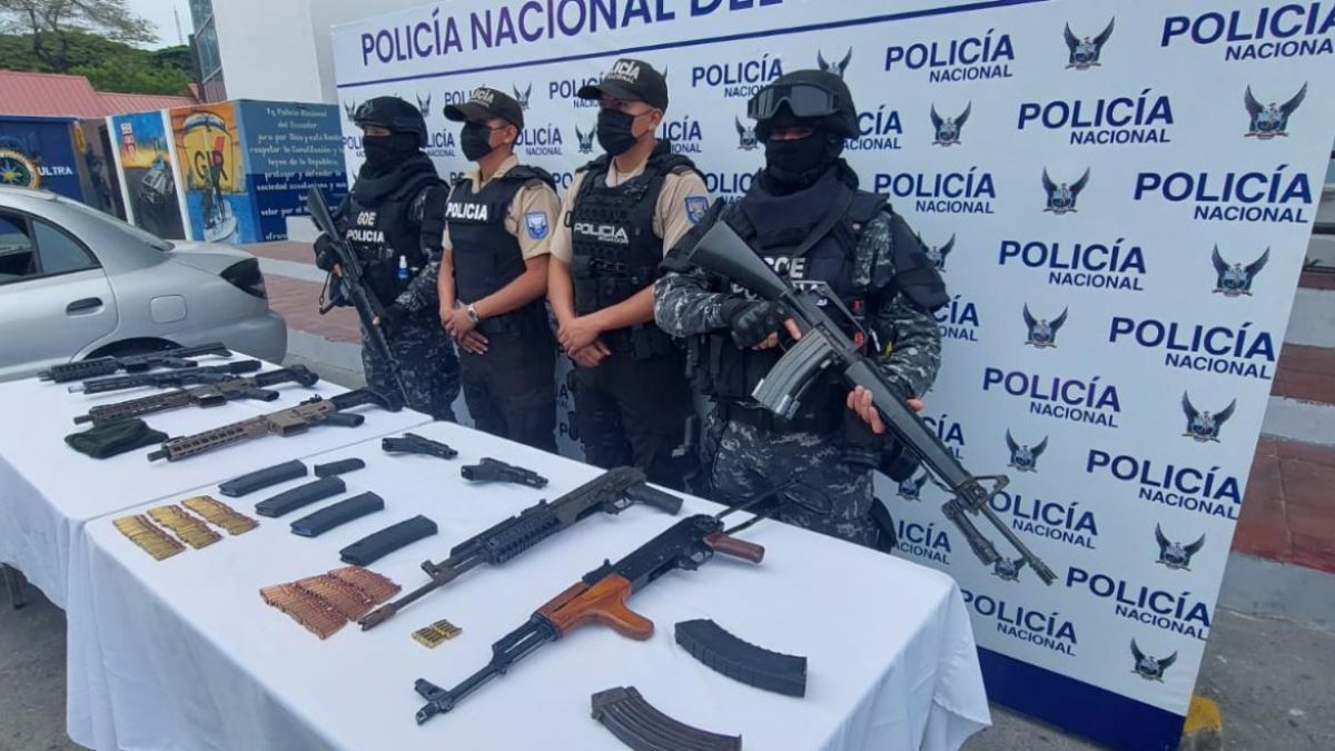 Las detenciones e incautaciones de las evidencias se produjeron este jueves.