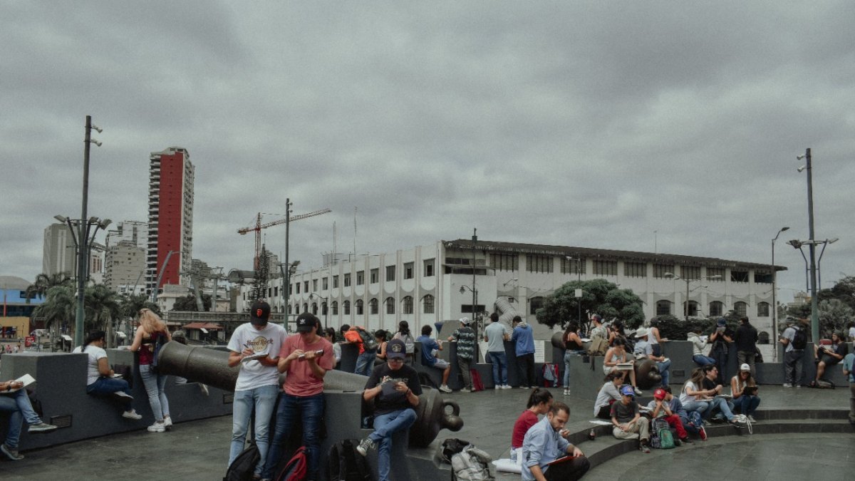 Actividades. Una jornada anterior del colectivo Urban Sketchers.