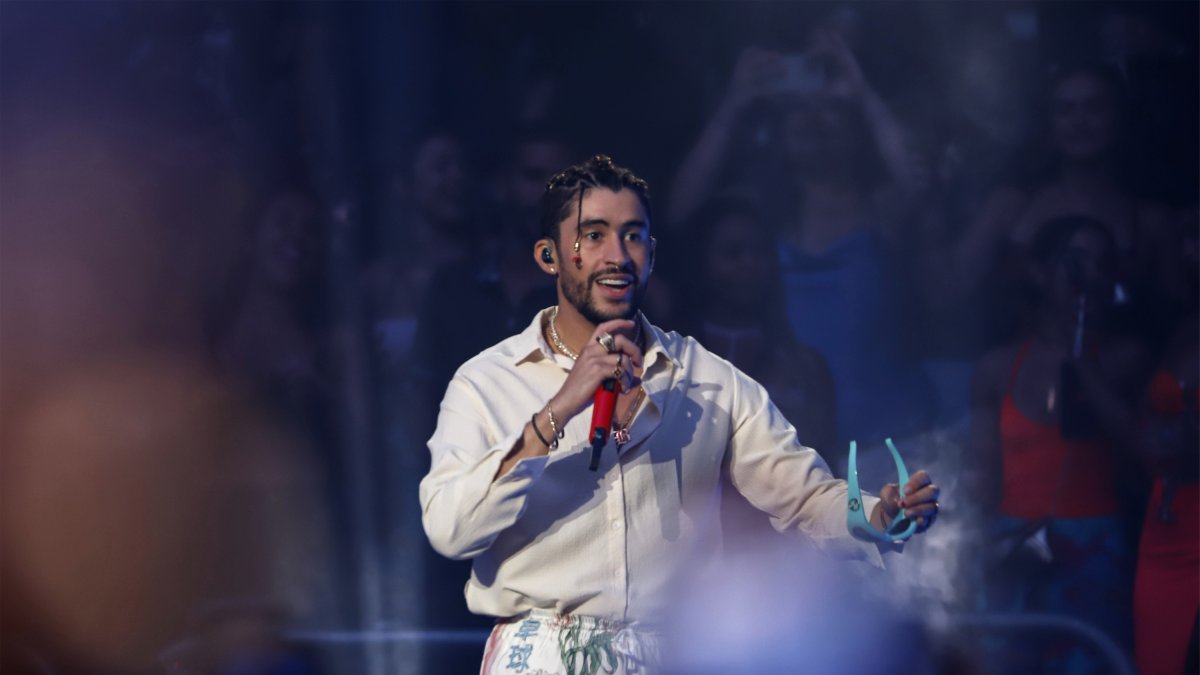 El artista puertorriqueño Bad Bunny, en una fotografía de archivo.