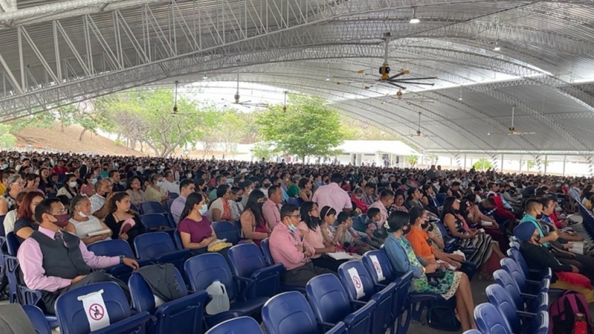 Cita.- La asamblea de Testigos de Jehová que se realizó en Guayaquil este sábado 7 de enero de 2023.