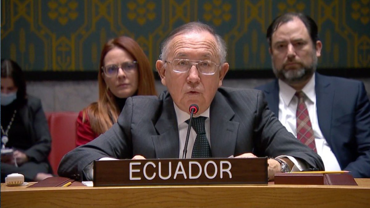 Instancia. La nación ecuatoriana intervino en representación de 10 países.